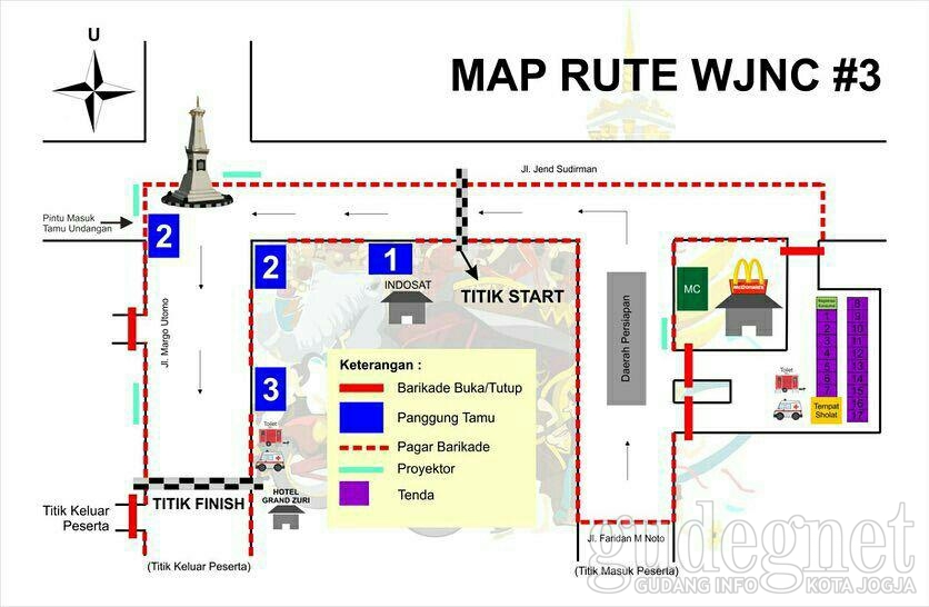Ini Rute Wayang Jogja Night Carnival III Besok Ini Rute Wayang Jogja Night Carnival III Besok