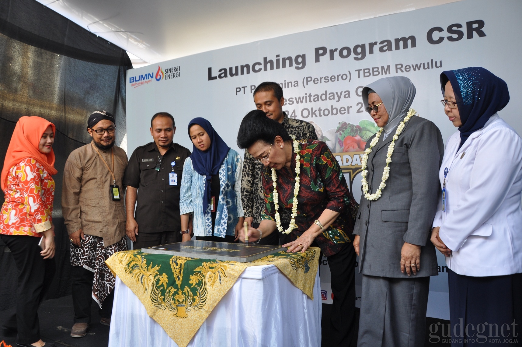 GKR Hemas Resmikan Gamol Jadi Desa Wisata Budaya GKR Hemas Resmikan Gamol Jadi Desa Wisata Budaya