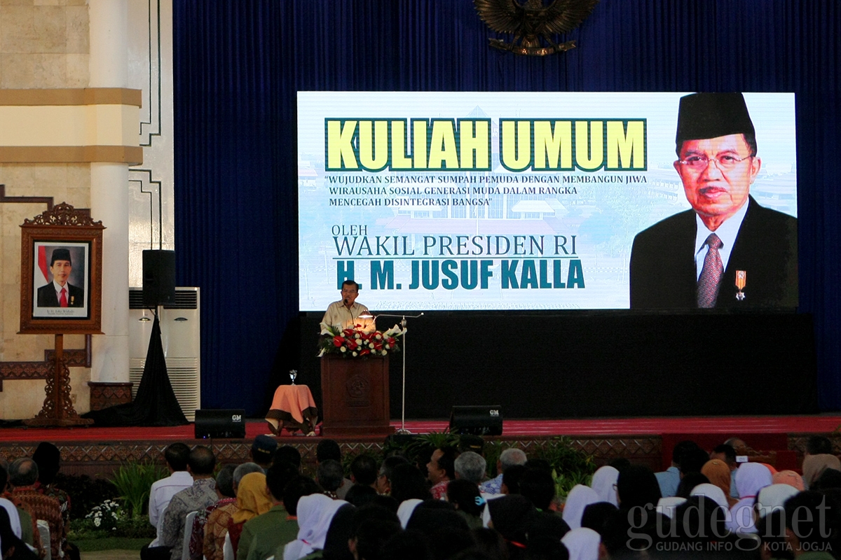 Wapres JK: Generasi Milenial Harus Mengerti Tujuan Berbangsa Wapres JK: Generasi Milenial Harus Mengerti Tujuan Berbangsa