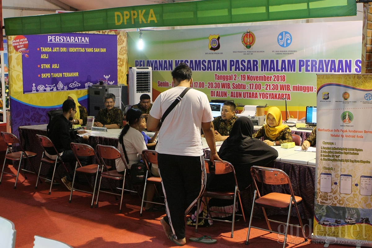 Bayar Pajak STNK dengan Mudah di Arena Sekaten Bayar Pajak STNK dengan Mudah di Arena Sekaten