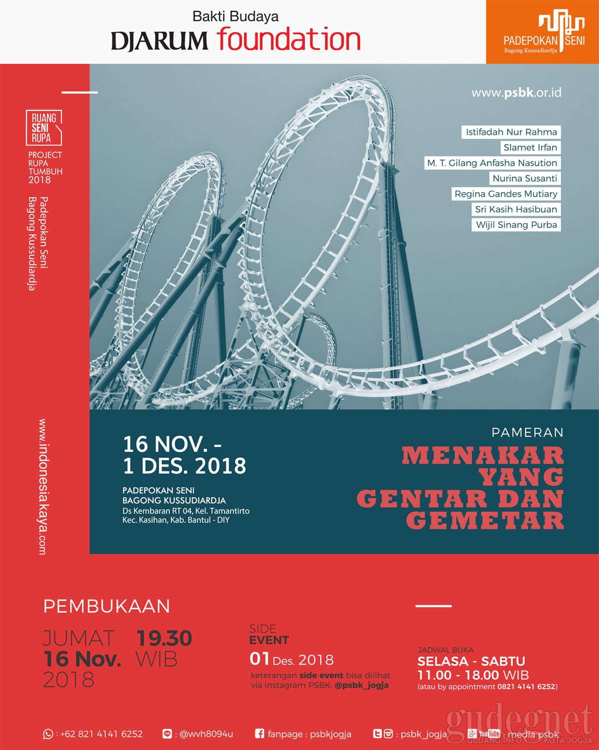 Ruang Seni Rupa PSBK Tampilkan' Menakar yang Gentar dan Gemetar' Ruang Seni Rupa PSBK Tampilkan' Menakar yang Gentar dan Gemetar'