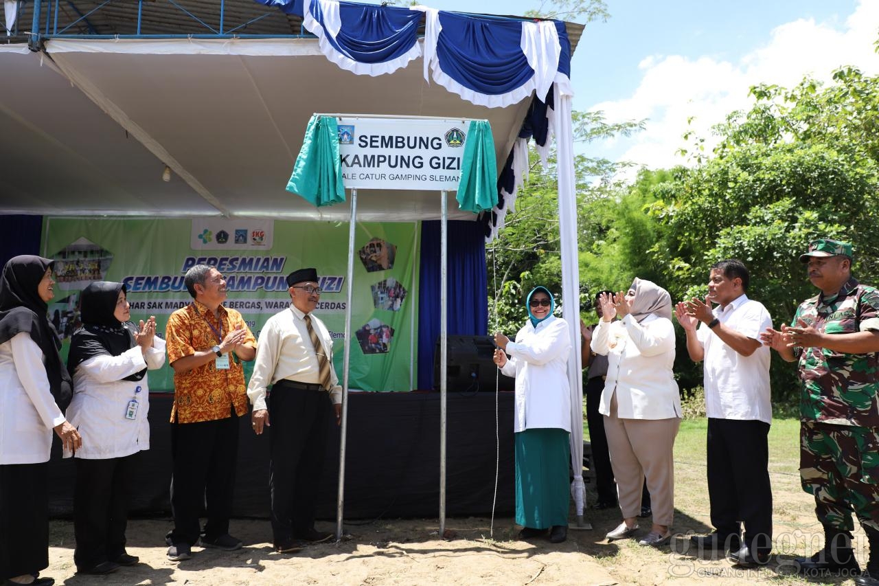 Dukuh Sembung Diresmikan Jadi Kampung Gizi Dukuh Sembung Diresmikan Jadi Kampung Gizi