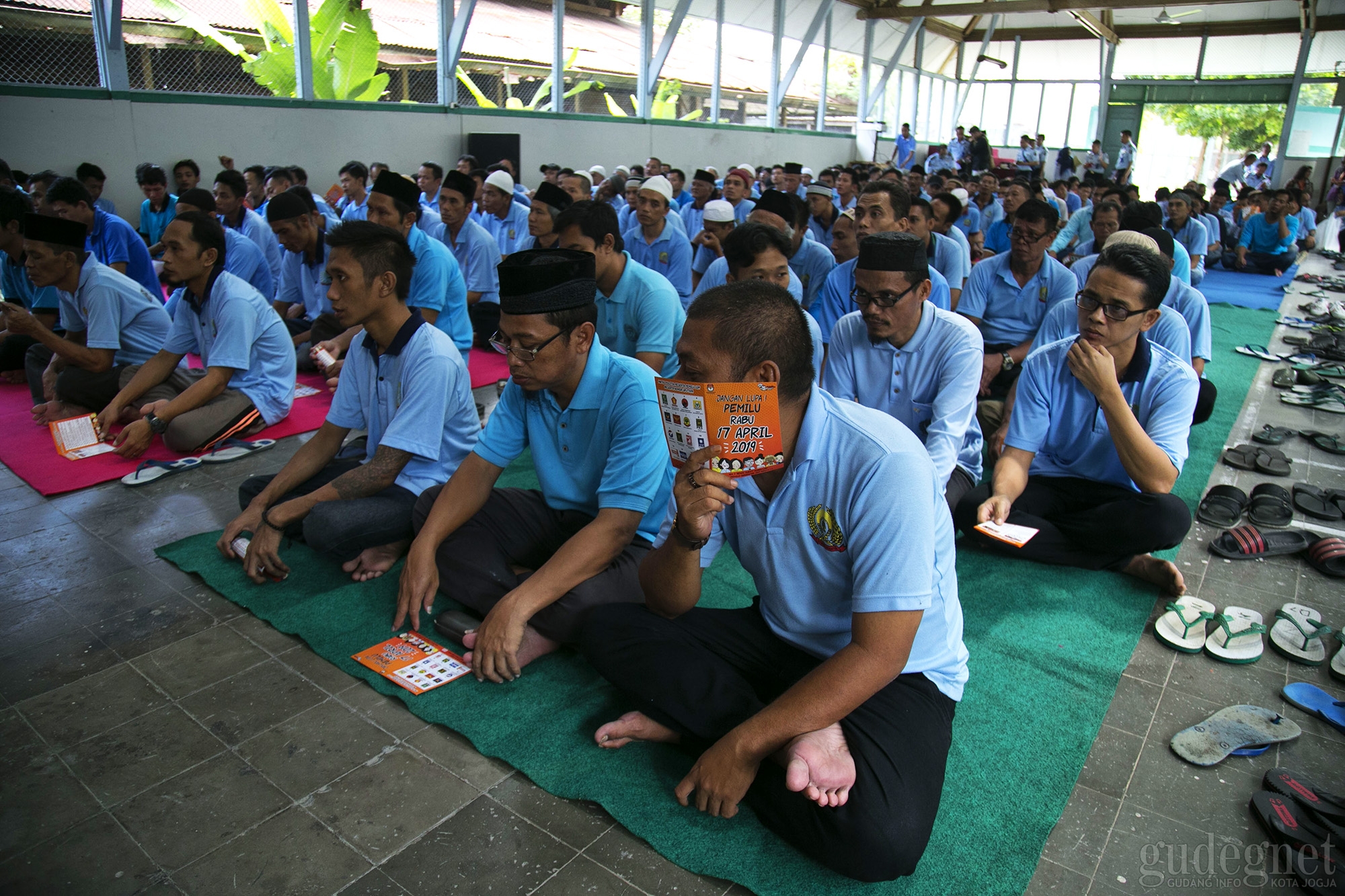 KPU Kota Yogyakarta Gelar Sosialisasi Pemilu 2019 di Lapas Wirogunan KPU Kota Yogyakarta Gelar Sosialisasi Pemilu 2019 di Lapas Wirogunan