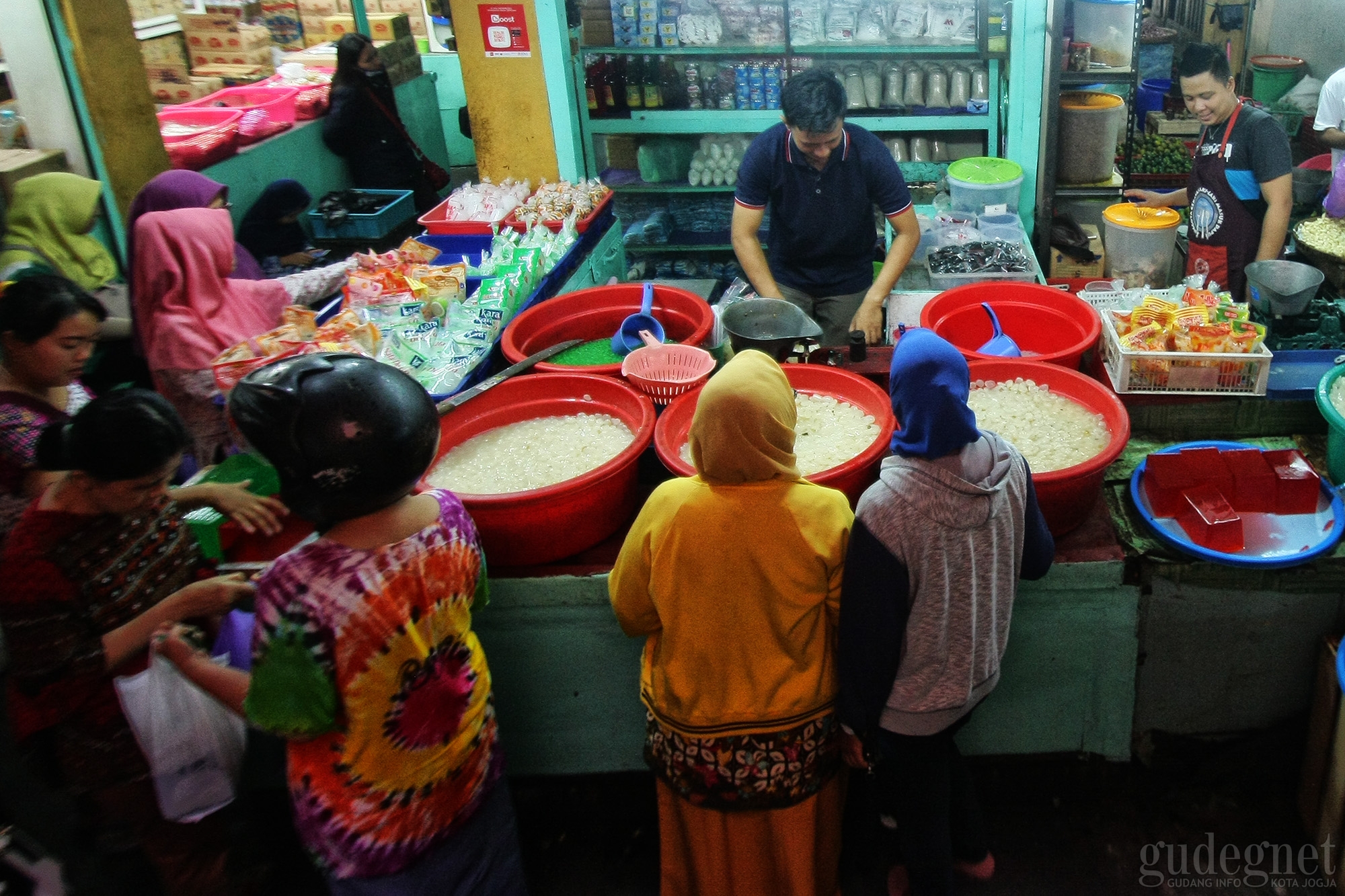 Pedagang Kolang-Kaling Beringharjo Kebanjiran Pesanan Pedagang Kolang-Kaling Beringharjo Kebanjiran Pesanan