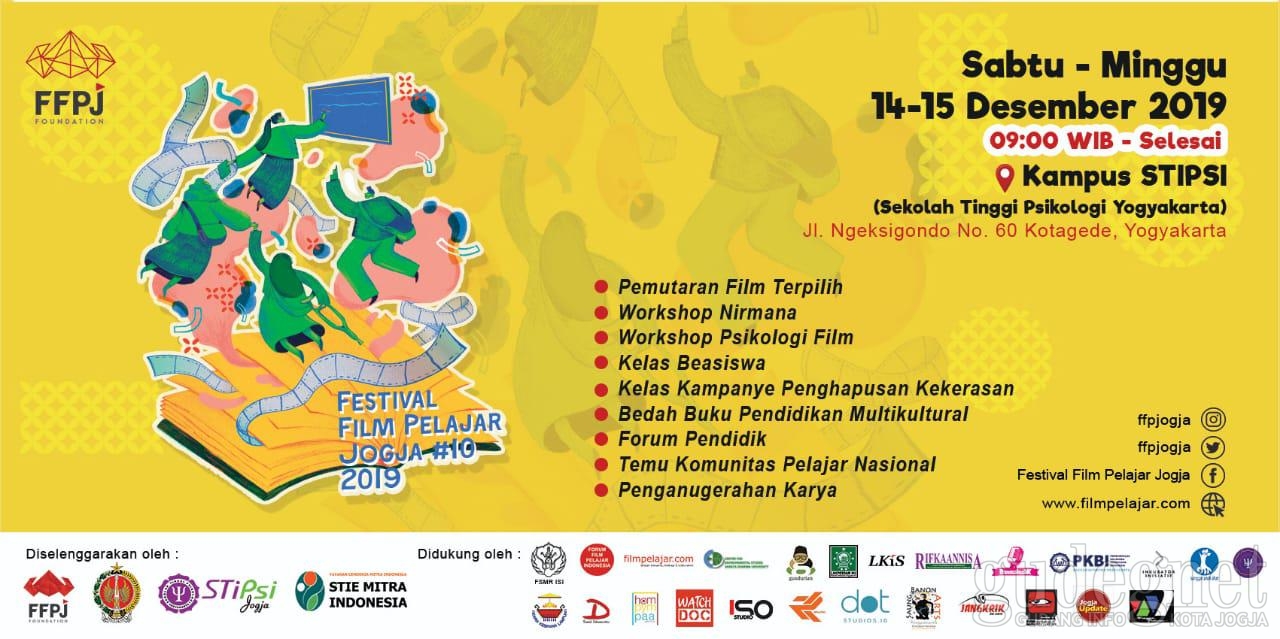 Festival Film Pelajar Jogja 2019 Akan Putar 57 Film Karya Siswa Indonesia Festival Film Pelajar Jogja 2019 Akan Putar 57 Film Karya Siswa Indonesia