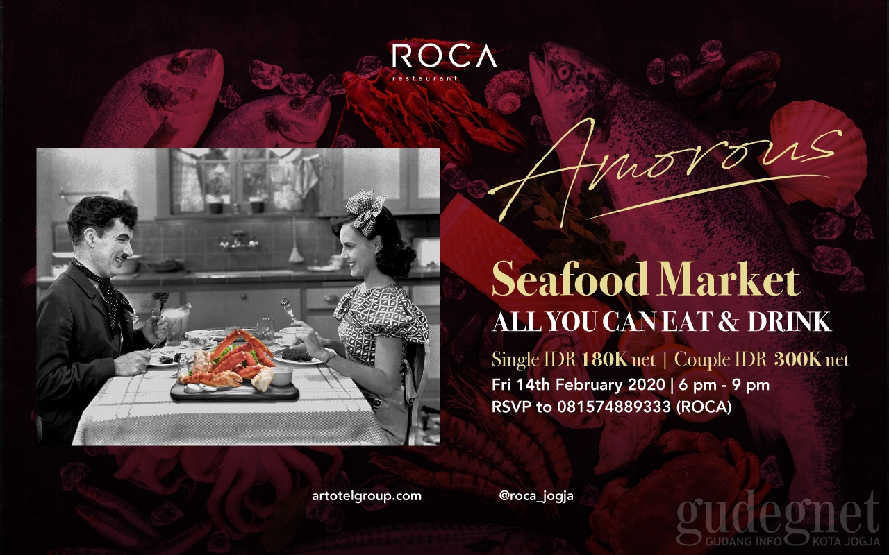 Rayakan Valentine di Amorous Seafood Market Artotel Rayakan Valentine di Amorous Seafood Market Artotel