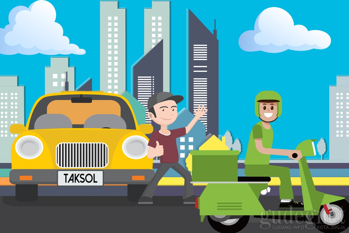 Beraktivitas dengan Ojek dan Taksi Online di Tengah 'Social Distancing' Beraktivitas dengan Ojek dan Taksi Online di Tengah 'Social Distancing'