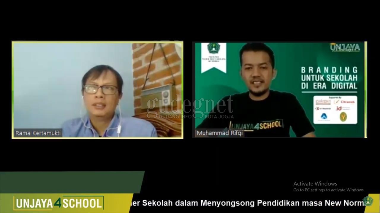 Peserta dari Seluruh Indonesia Ikuti Webinar Unjani ''Branding untuk Sekolah di Era Digital'' Peserta dari Seluruh Indonesia Ikuti Webinar Unjani ''Branding untuk Sekolah di Era Digital''