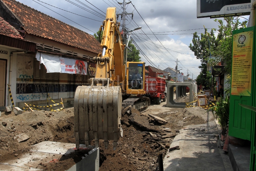 Ada Proyek SAH, Jalan Kemasan Kotagede Ditutup Ada Proyek SAH, Jalan Kemasan Kotagede Ditutup