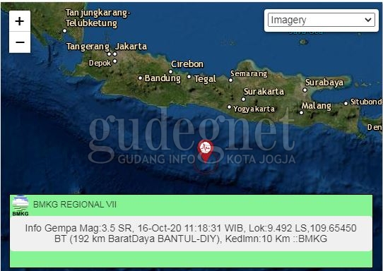 Wilayah Bantul Tiga Kali Digetarkan Gempa Sejak Subuh Wilayah Bantul Tiga Kali Digetarkan Gempa Sejak Subuh
