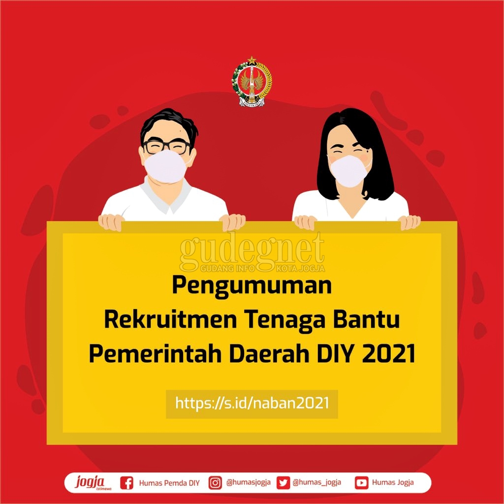 Pemda Buka Pendaftaran Tenaga Bantu Pemerintah DIY Tahun 2021, Ini Persyaratannya Pemda Buka Pendaftaran Tenaga Bantu Pemerintah DIY Tahun 2021, Ini Persyaratannya