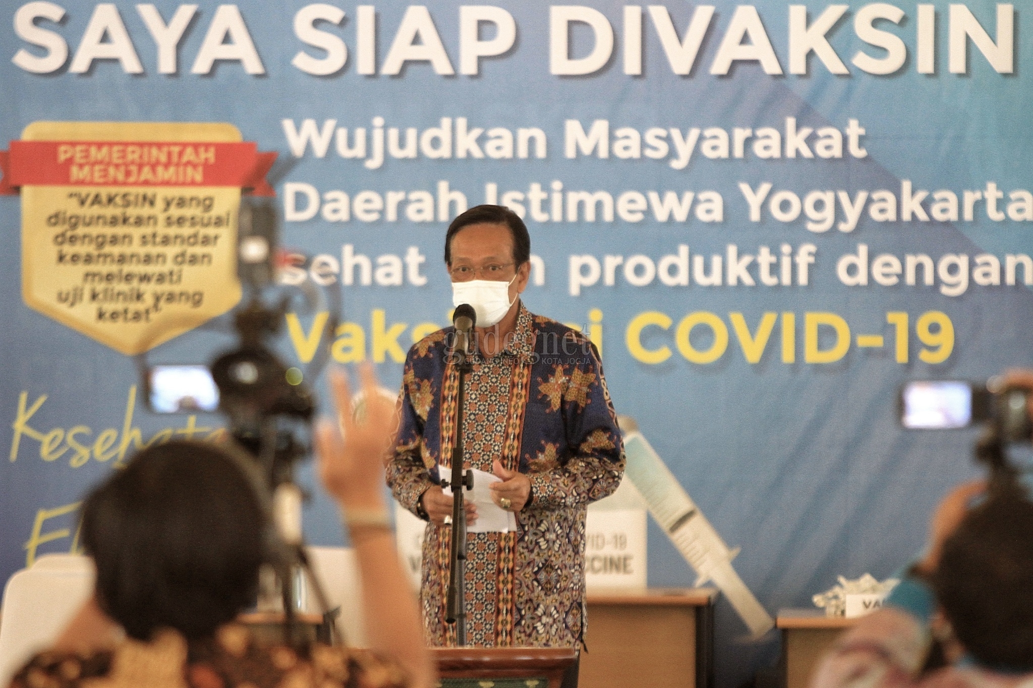Sultan Akan Divaksinasi Bersama 19.897 Warga Yogyakarta Sultan Akan Divaksinasi Bersama 19.897 Warga Yogyakarta