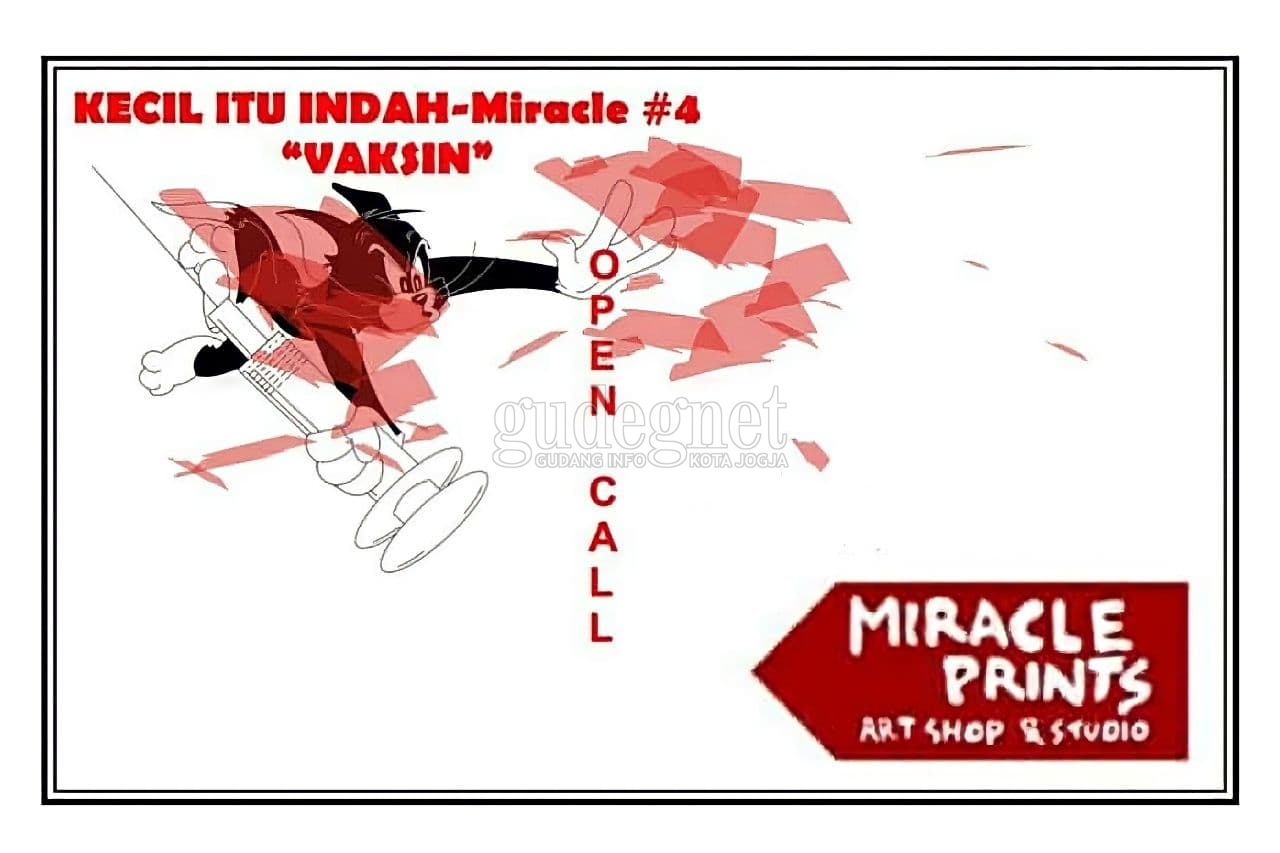 Miracle Prints Ajak Seniman Yogya Mem-'vaksin' Karya Miracle Prints Ajak Seniman Yogya Mem-'vaksin' Karya