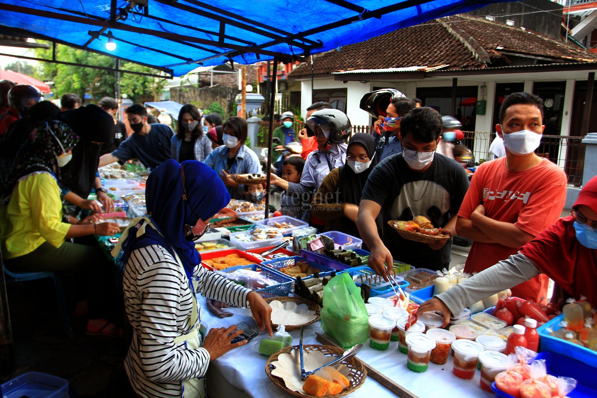Langgar Prokes, Pasar Sore Ramadan Akan Dibubarkan