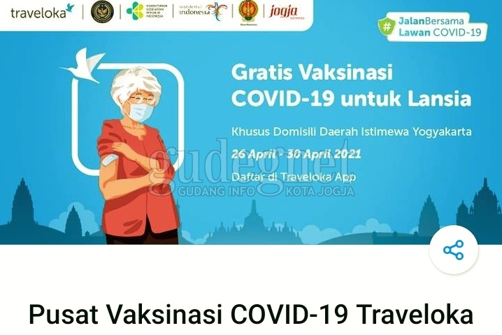 Daftar Vaksinasi Lansia DIY Bisa Pakai Traveloka, Ini Caranya Daftar Vaksinasi Lansia DIY Bisa Pakai Traveloka, Ini Caranya