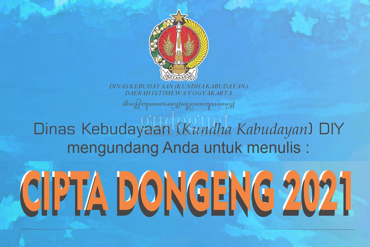 Kembalikan Akar Anak pada Pengetahuan Lokal, Disbud DIY Adakan Lomba ''Cipta Dongeng 2021'' Kembalikan Akar Anak pada Pengetahuan Lokal, Disbud DIY Adakan Lomba ''Cipta Dongeng 2021''