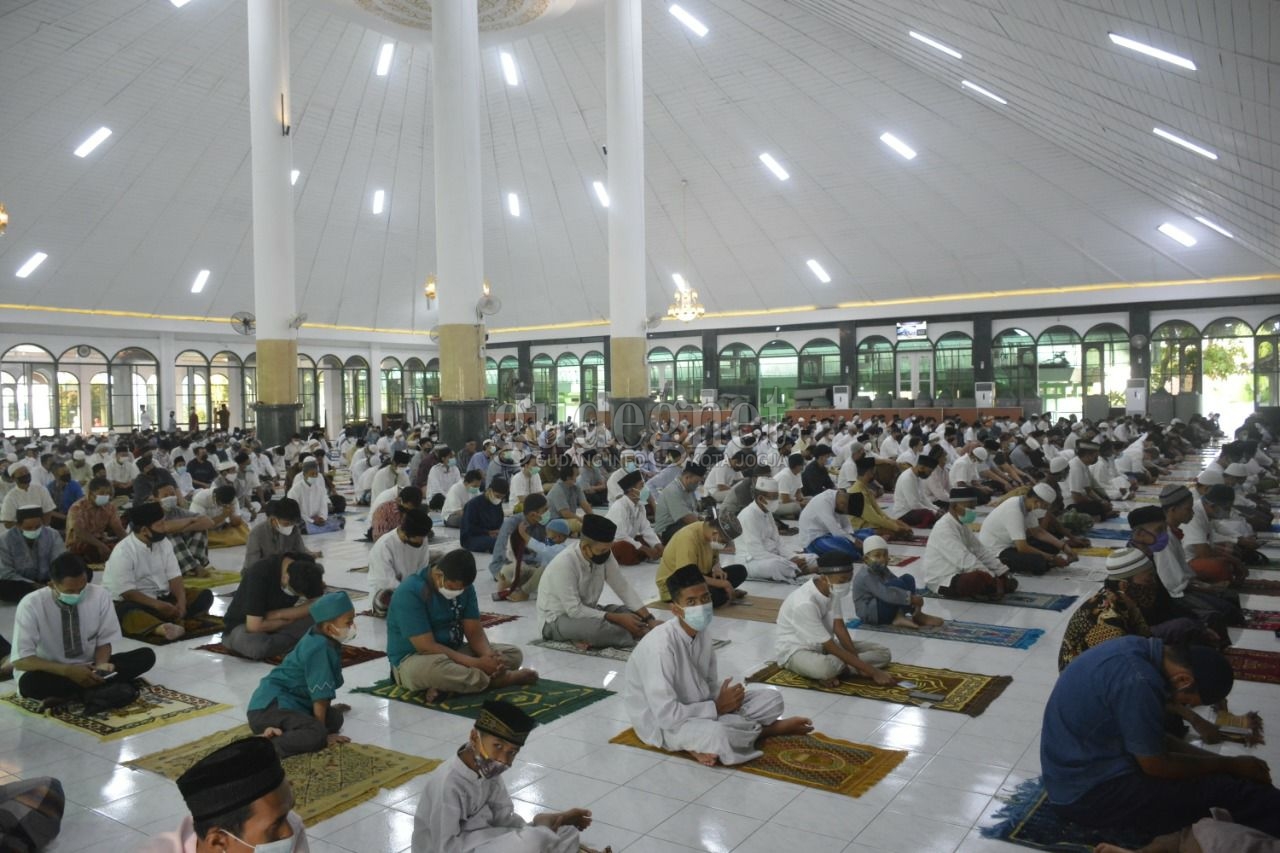 Masjid Agung Sleman Adakan Salat Id, Khatib: Pembatasan adalah Ikhtiar Pemerintah 
