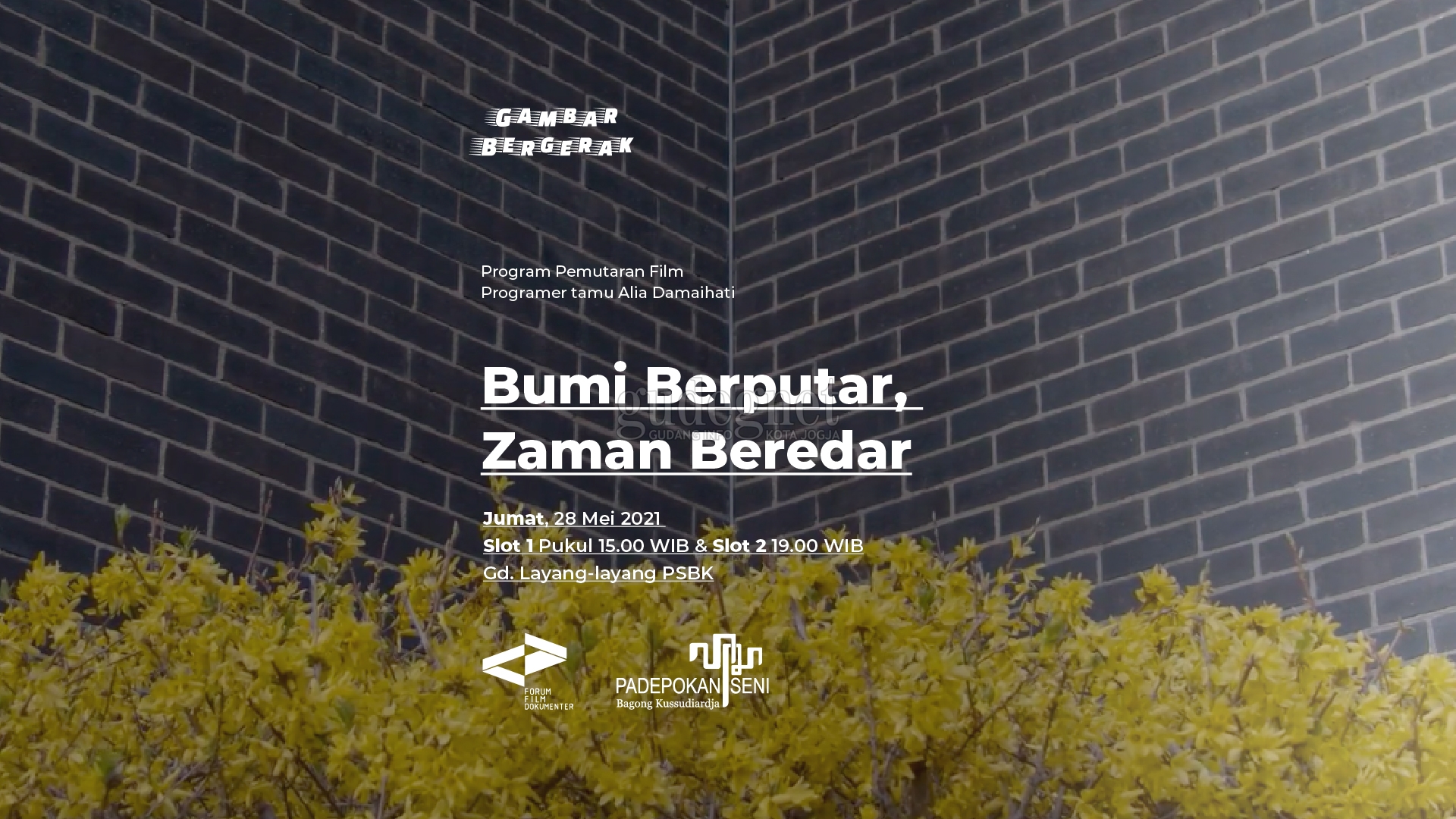 Enam Film yang Diputar di Edisi Perdana 'Gambar Bergerak' Enam Film yang Diputar di Edisi Perdana 'Gambar Bergerak'