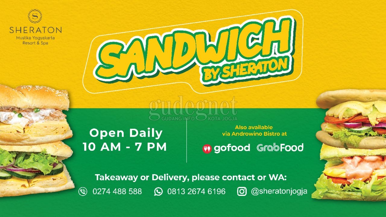 Nikmati Sandwich by Sheraton, Lewat Layanan Drive-Thru Nikmati Sandwich by Sheraton, Lewat Layanan Drive-Thru