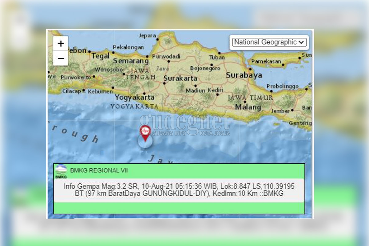 Gunungkidul Dilanda Gempa Pagi Ini Gunungkidul Dilanda Gempa Pagi Ini