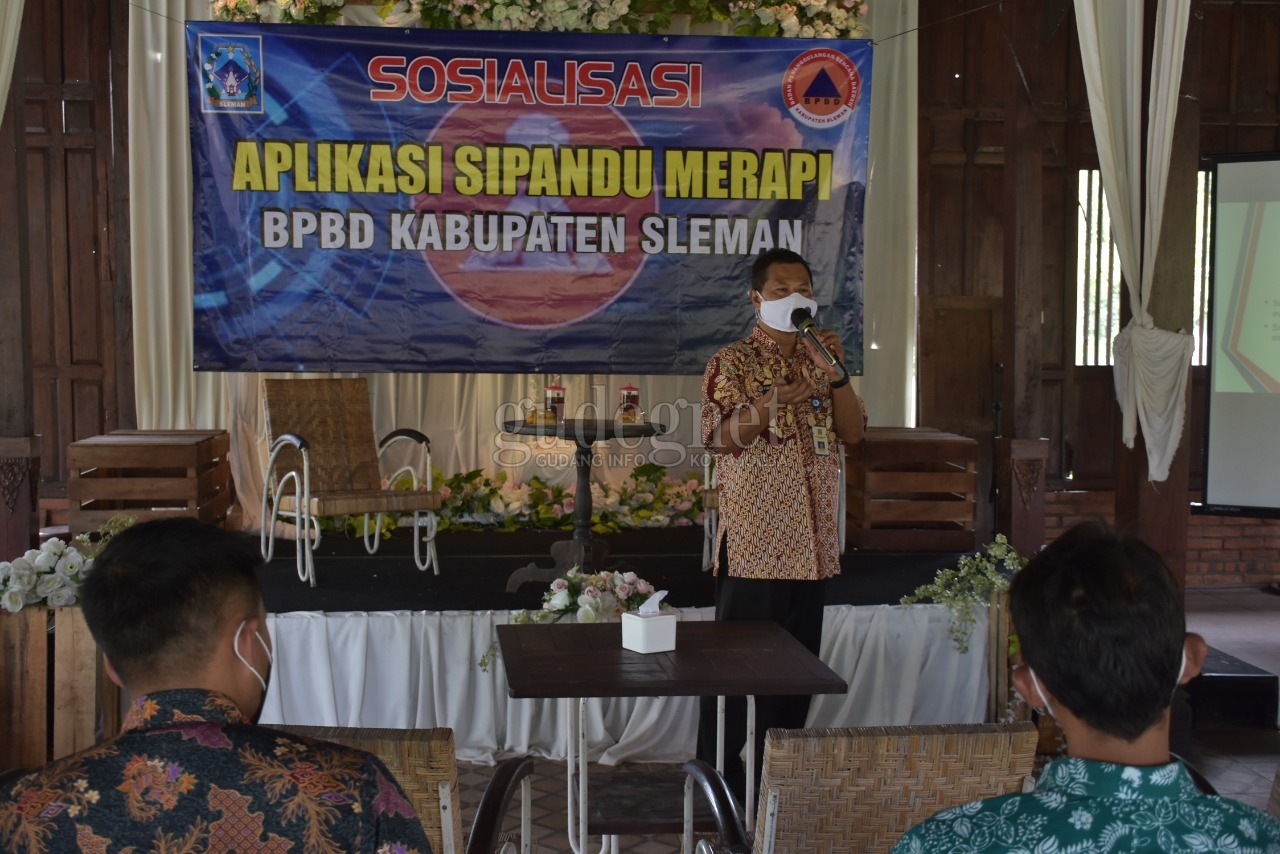 BPBD Sleman Luncurkan Aplikasi Sipandu Merapi BPBD Sleman Luncurkan Aplikasi Sipandu Merapi