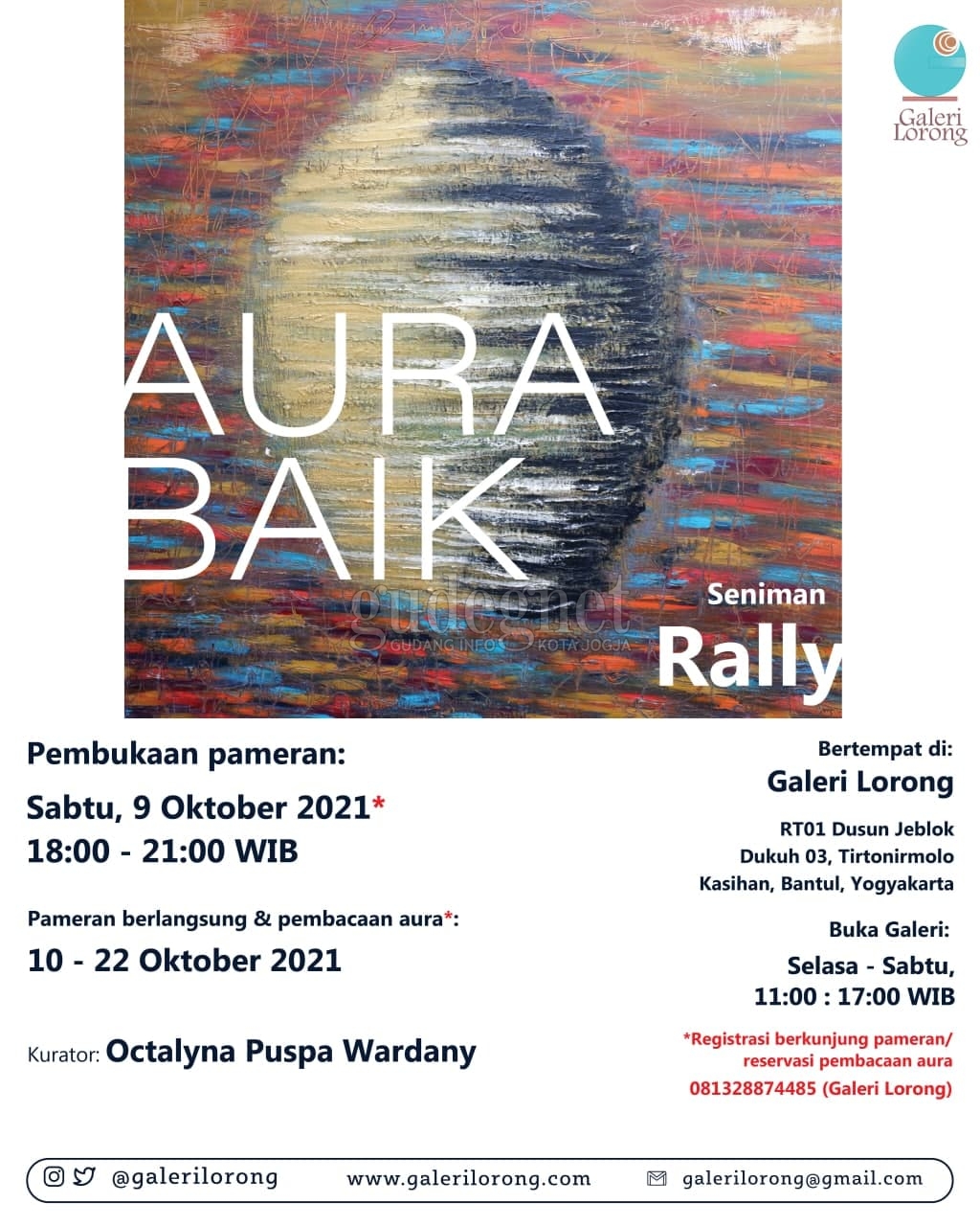 Galeri Lorong akan Gelar Pameran 'Aura Baik' Galeri Lorong akan Gelar Pameran 'Aura Baik'