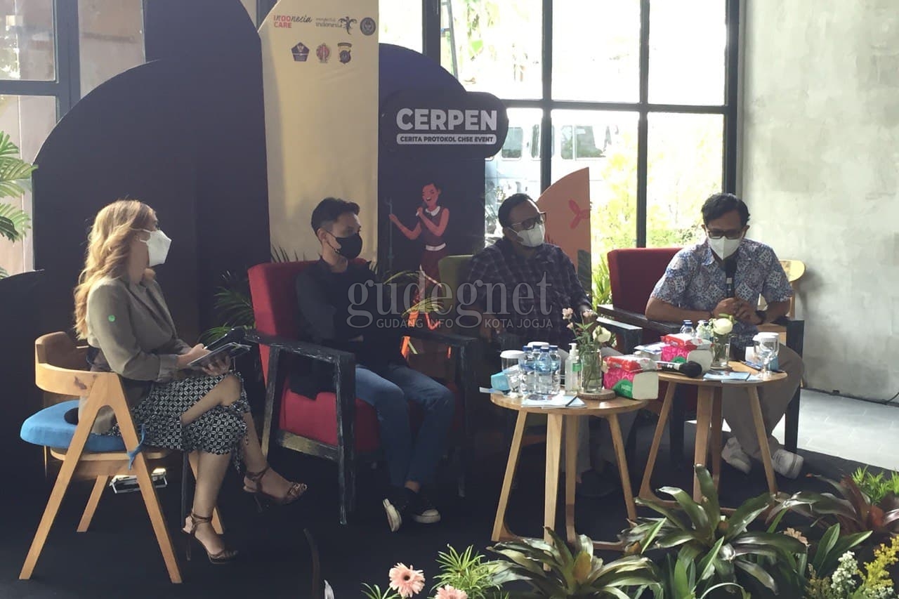 Kemenparekraf Sosialisasikan CHSE Penyelenggaraan Event Kemenparekraf Sosialisasikan CHSE Penyelenggaraan Event