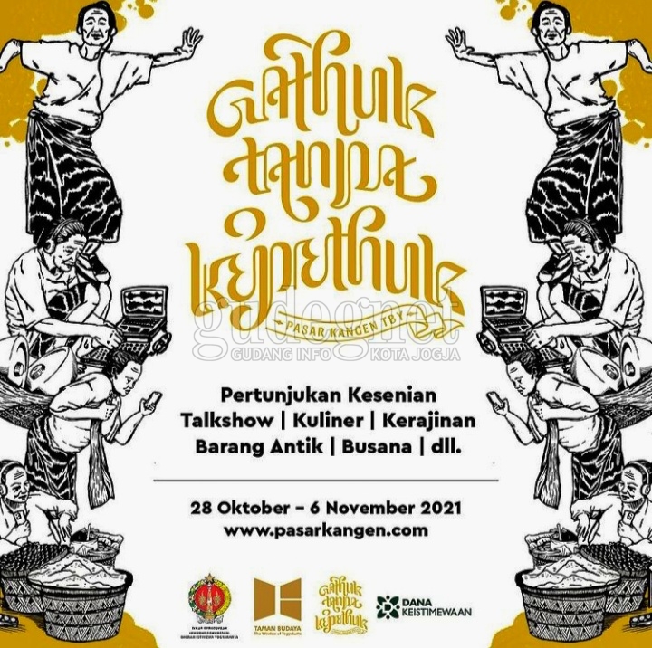 Pasar Kangen Jogja 2021 Digelar Daring Pasar Kangen Jogja 2021 Digelar Daring