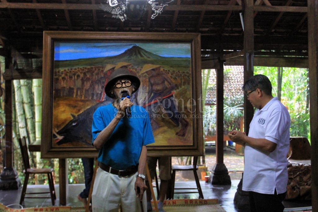 Joko Pekik Sumbang Lukisan Untuk Museum Anak Bajang Joko Pekik Sumbang Lukisan Untuk Museum Anak Bajang