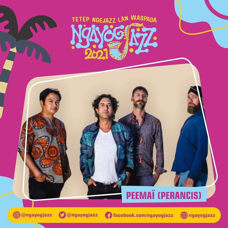 Grup Band Prancis Peemai Akan Hadir di Ngayogjazz 2021 Grup Band Prancis Peemai Akan Hadir di Ngayogjazz 2021