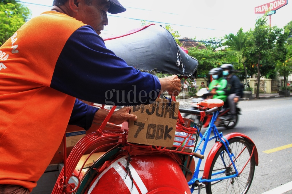 Karena Kebutuhan Hidup, Marsudi Terpaksa Jual Becaknya Karena Kebutuhan Hidup, Marsudi Terpaksa Jual Becaknya