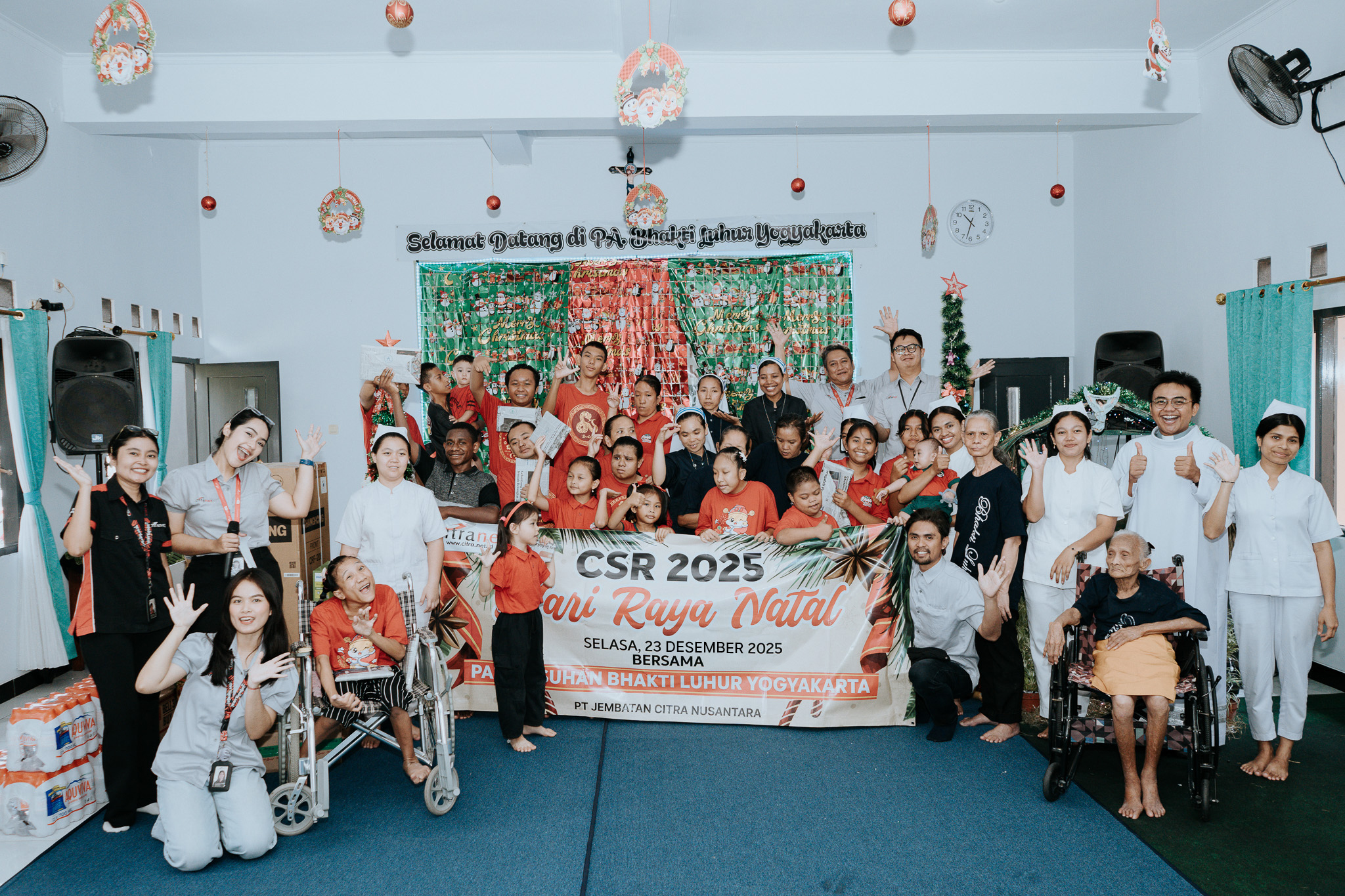 Citranet Gelar Kegiatan CSR 2025 Natal di Panti Bhakti Luhur Citranet Gelar Kegiatan CSR 2025 Natal di Panti Bhakti Luhur