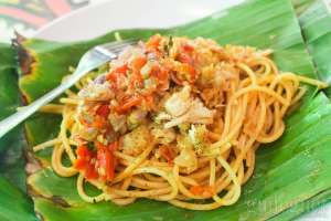 Spaghetti Bakar, Masakan Western Berbumbu Nusantara