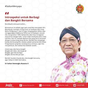 Sultan Menyapa #2: Ajak Masyarakat Introspeksi dan Bangkit Bersama