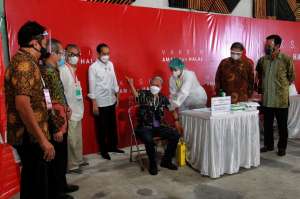 Vaksinasi Seniman, Butet Kartaredjasa: Ini Solider Kemanusiaan