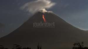Merapi Keluarkan Tiga Kali Awan Panas dan 211 Lava Pijar