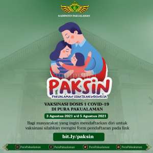 Pura Pakualaman Gelar Vaksinasi, Ini Syarat dan Cara Daftarnya