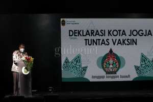 Yogyakarta 100 Persen Tuntas Vaksin