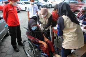Wahyu Senang Akhirnya Bisa Vaksinasi
